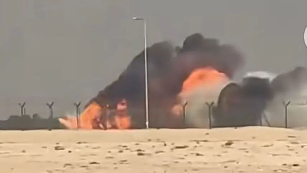 印度國(guó)產(chǎn)戰(zhàn)機(jī)在迪拜航空展墜毀 機(jī)師喪生