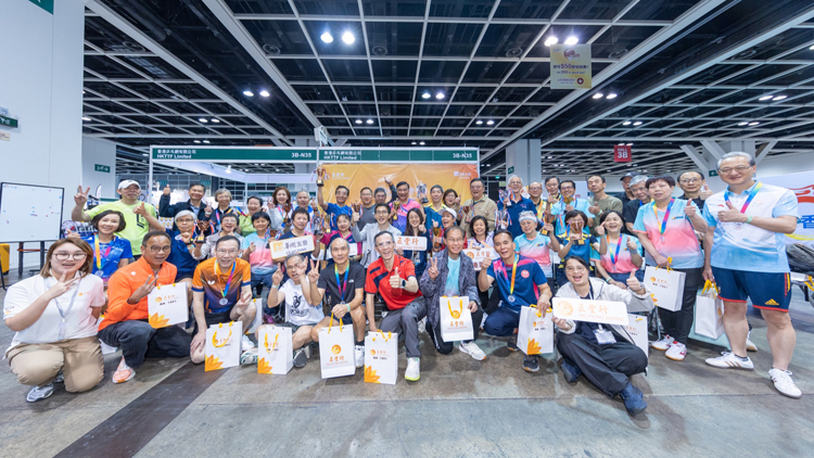 五豐行連續(xù)兩屆贊助「2025 會(huì)展盃校際乒乓球比賽暨樂齡盃及新秀盃比賽」