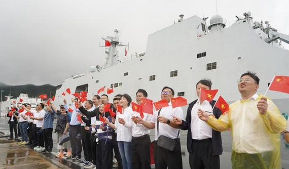 中國海軍989編隊結(jié)束對越南友好訪問前往馬來西亞