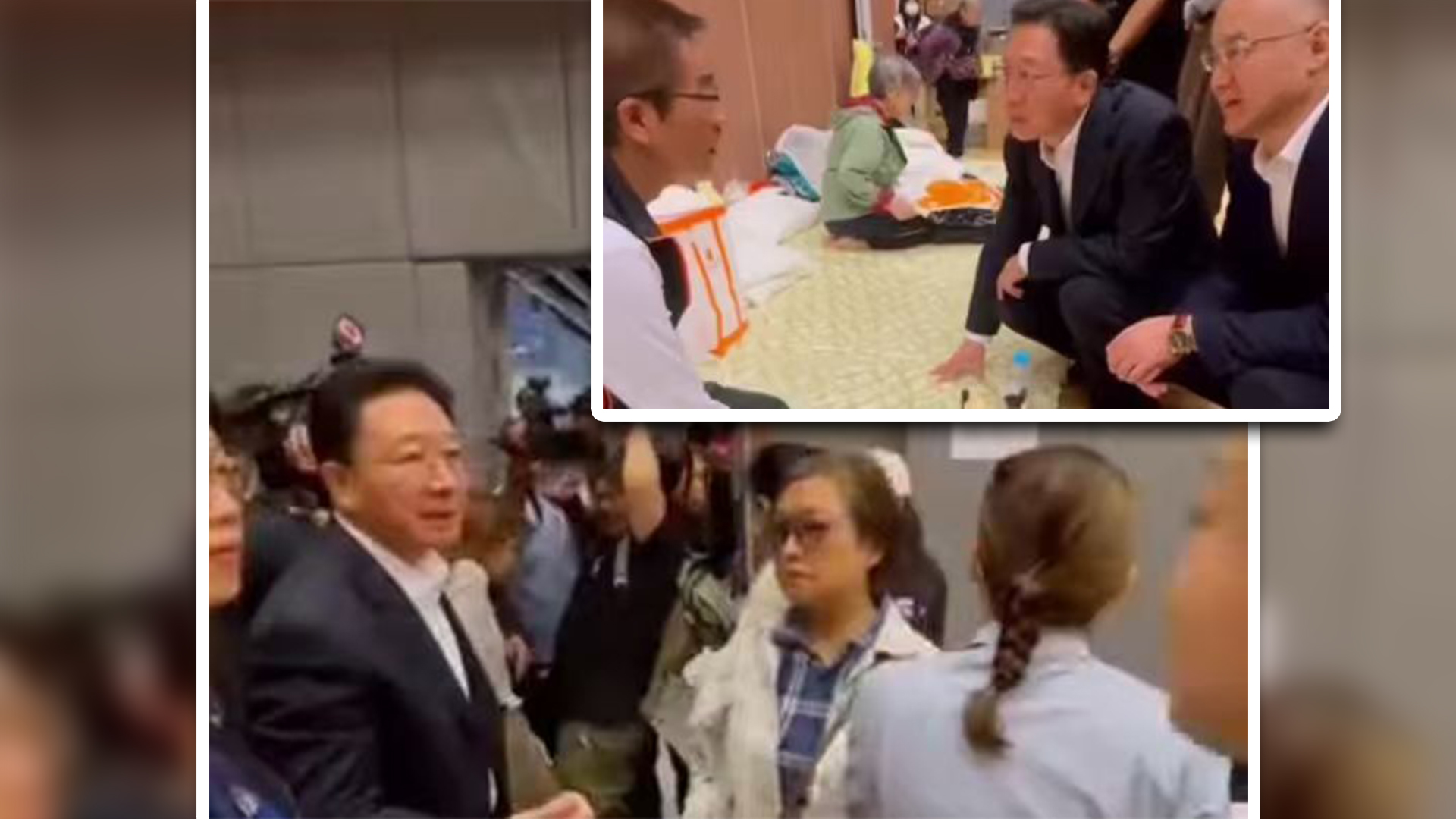 有片｜【宏福苑大火】周霽農(nóng)融探望慰問受影響居民 轉(zhuǎn)達習主席及中央政府慰問