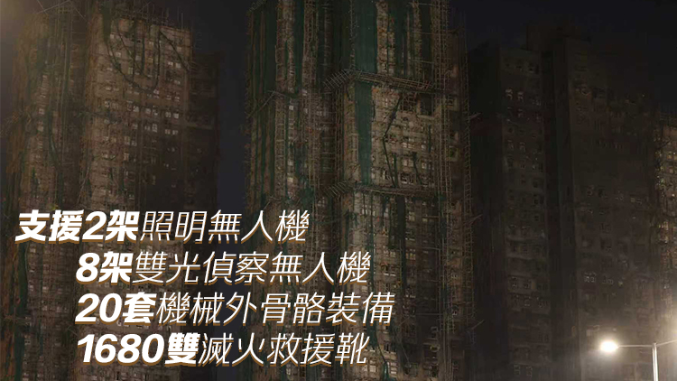 宏福苑大火｜內(nèi)地多部門提供必要援助 全力支持香港應(yīng)對處置火災(zāi)事故