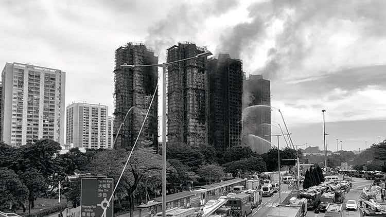 宏福苑大火｜上海香港聯(lián)會(huì)募捐100萬(wàn)元支援大埔宏福苑受災(zāi)居民