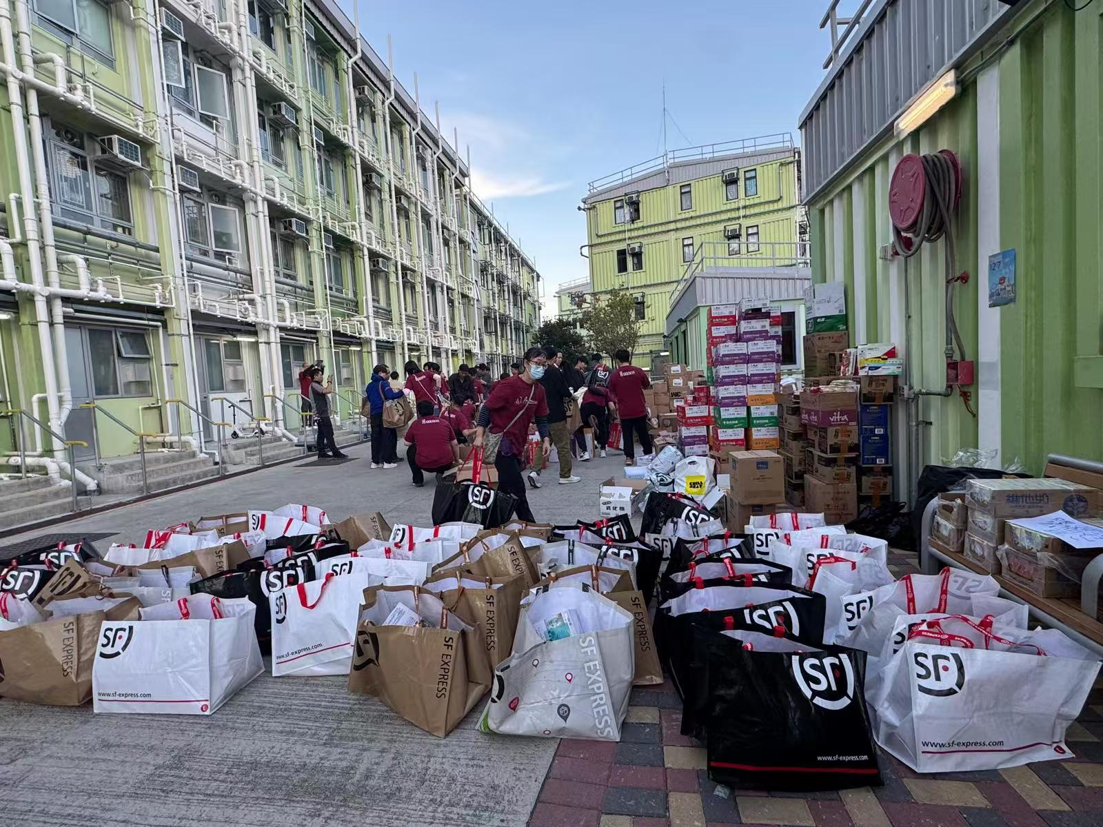 九龍樂善堂全力支援大埔宏福苑火災(zāi)災(zāi)民