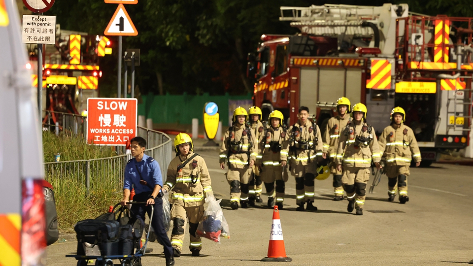 宏福苑大火｜受傷送院的12名消防員全部出院