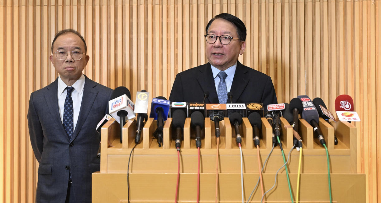 陳國基：如期選出新的立法會議員 才能更好地幫助災民助力救災