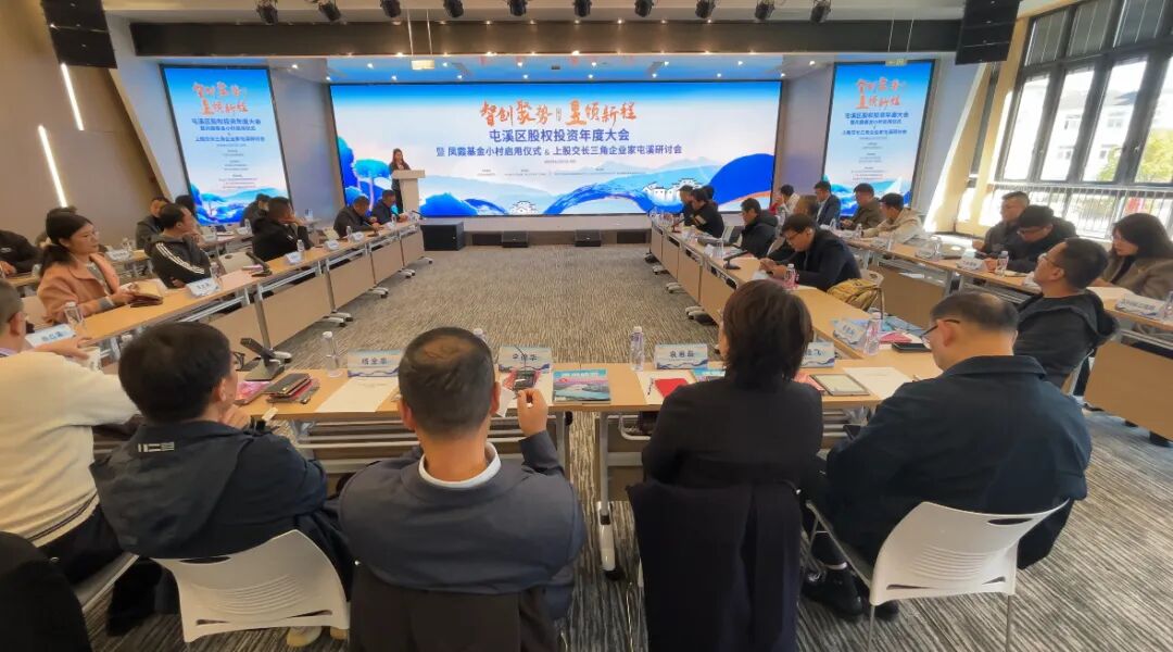 皖屯溪區(qū)：長三角企業(yè)家聚焦鳳霞基金小村