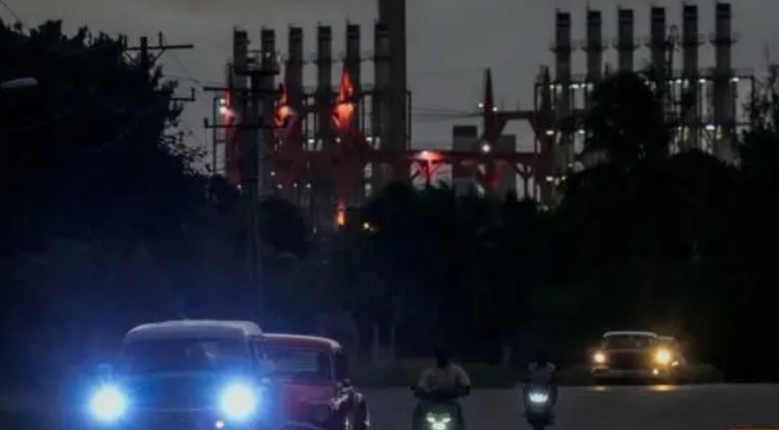 古巴西部大範(fàn)圍停電