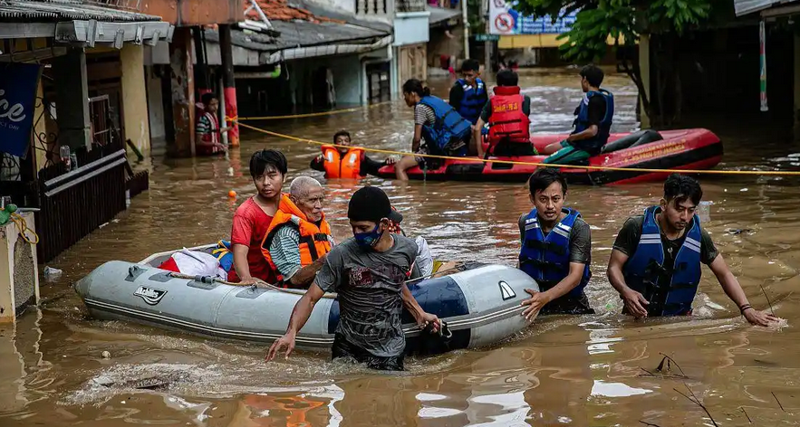 印尼洪災(zāi)遇難人數(shù)升至770人