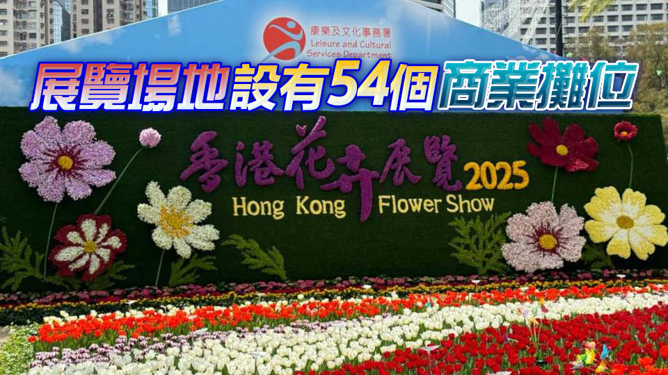 香港花展3月20日至29日維園舉行 攤位12月17日公開(kāi)競(jìng)投