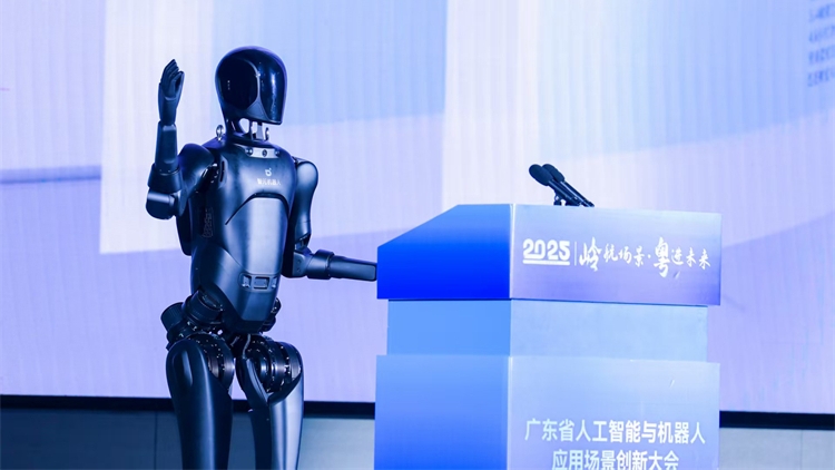 人形機器人發(fā)布政務(wù)創(chuàng)新案例 粵港澳大灣區(qū)智慧治理邁入新階段