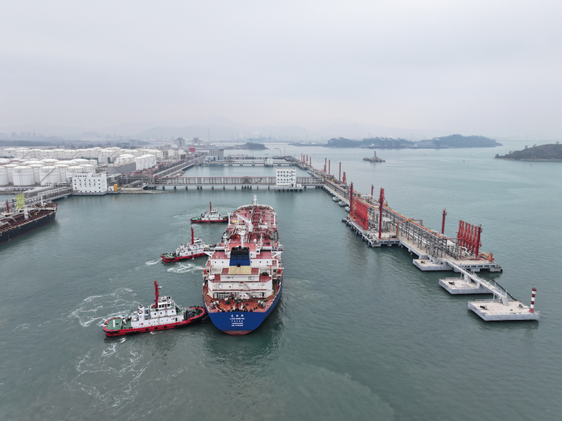 有片︱惠州海事助力?？松梨冢ɑ葜荩╉?xiàng)目原料供應(yīng)鏈安全暢通