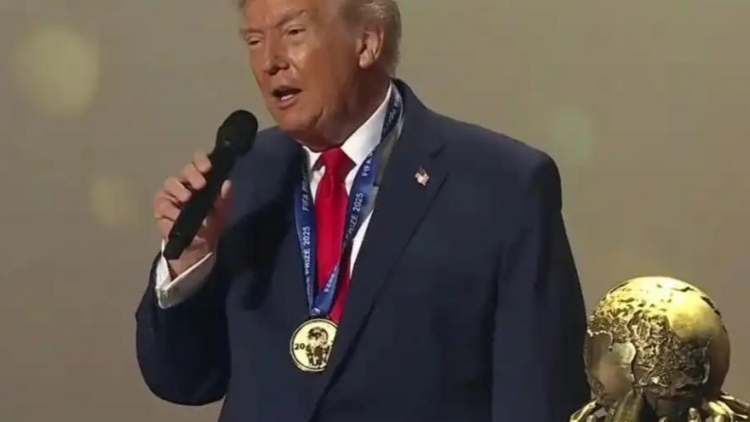 特朗普「和平獎」夢圓 世界盃抽籤前先領(lǐng)獎