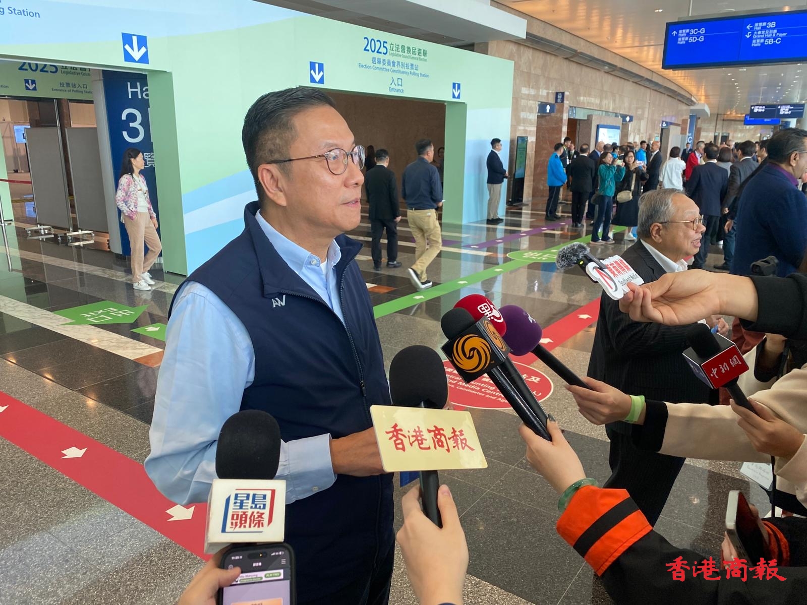 立法會(huì)選舉 | 施榮懷：每一個(gè)選委界候選人都是行業(yè)精英