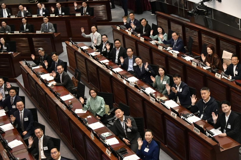 立法會為候任議員舉行簡介會 中午會示範(fàn)宣誓