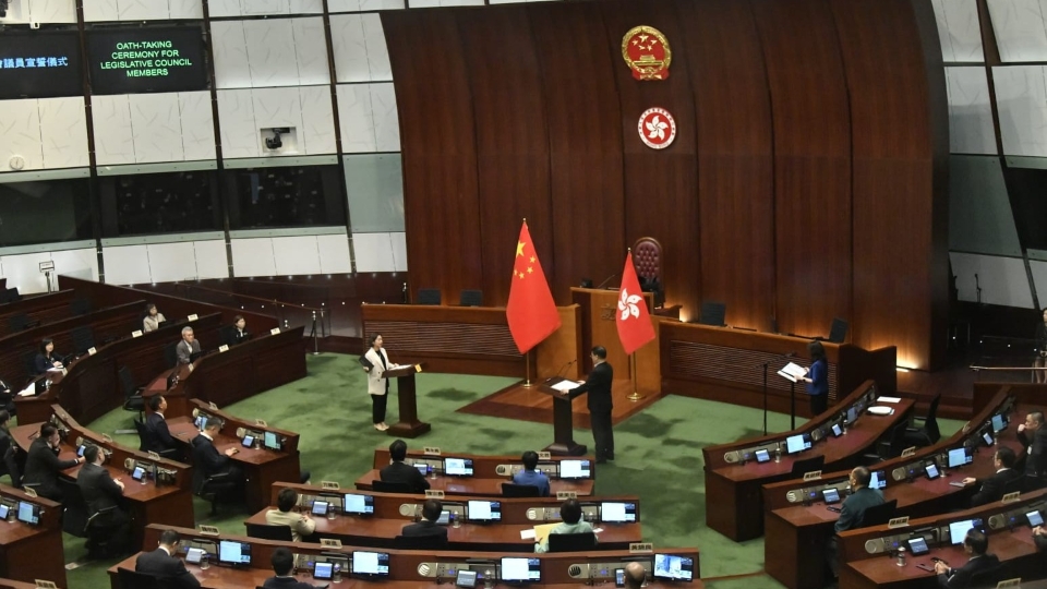 立法會(huì)今午安排候任議員觀看宣誓示範(fàn) 