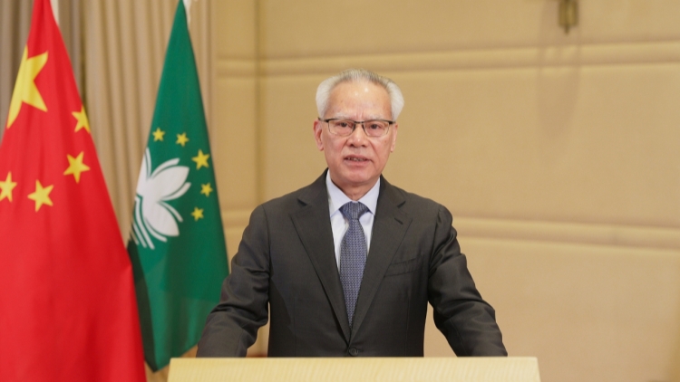 澳門特區(qū)行政長(zhǎng)官岑浩輝明日起到北京述職