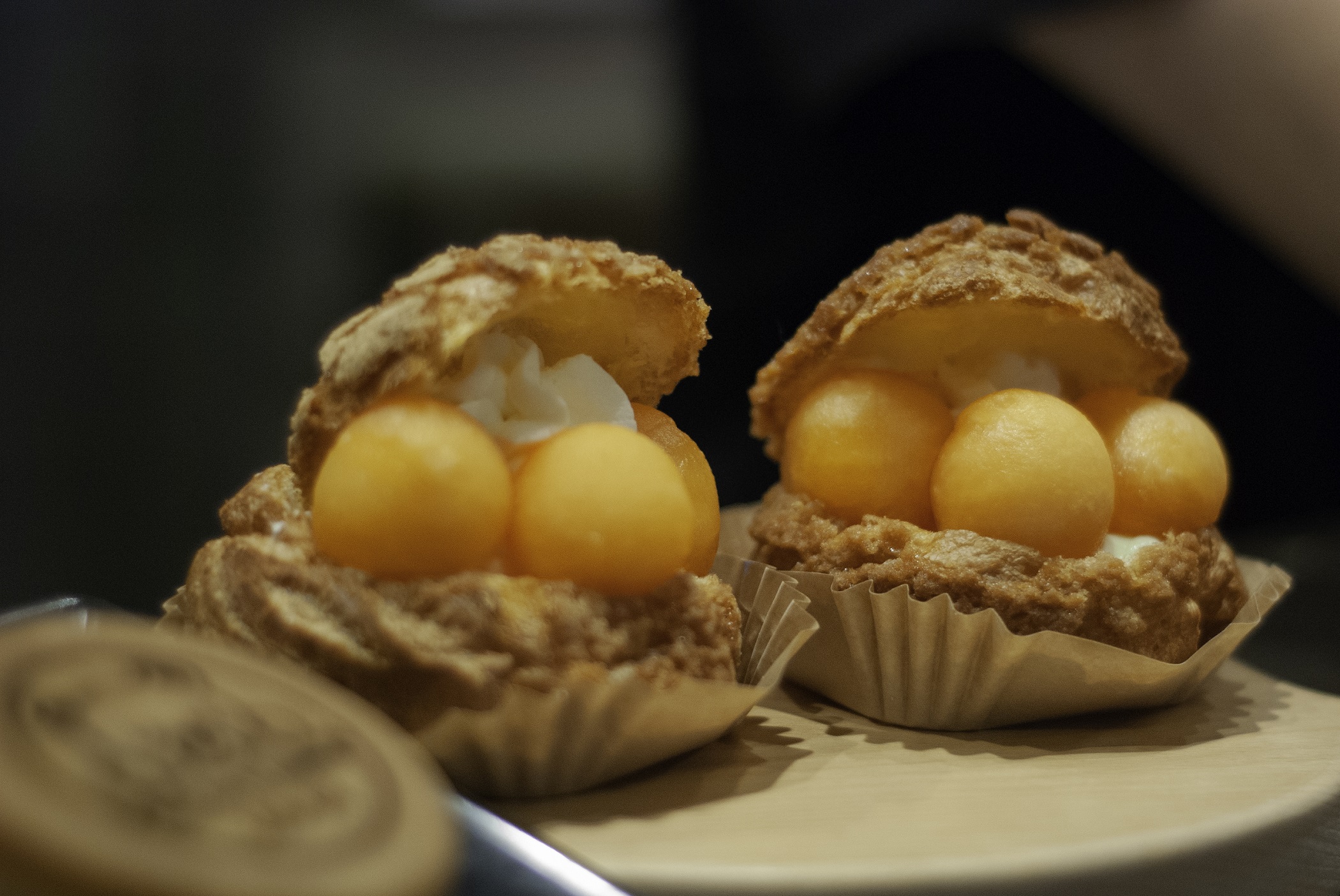 頂級靜岡皇冠蜜瓜忌廉泡芙 售價:$35.jpg