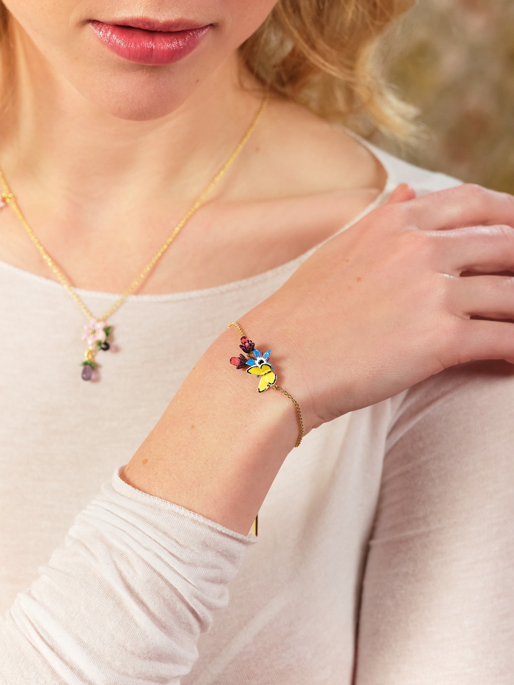BLUE FLOWER AND YELLOW BUTTERFLY FINE BRACELET_3_$1300.jpg