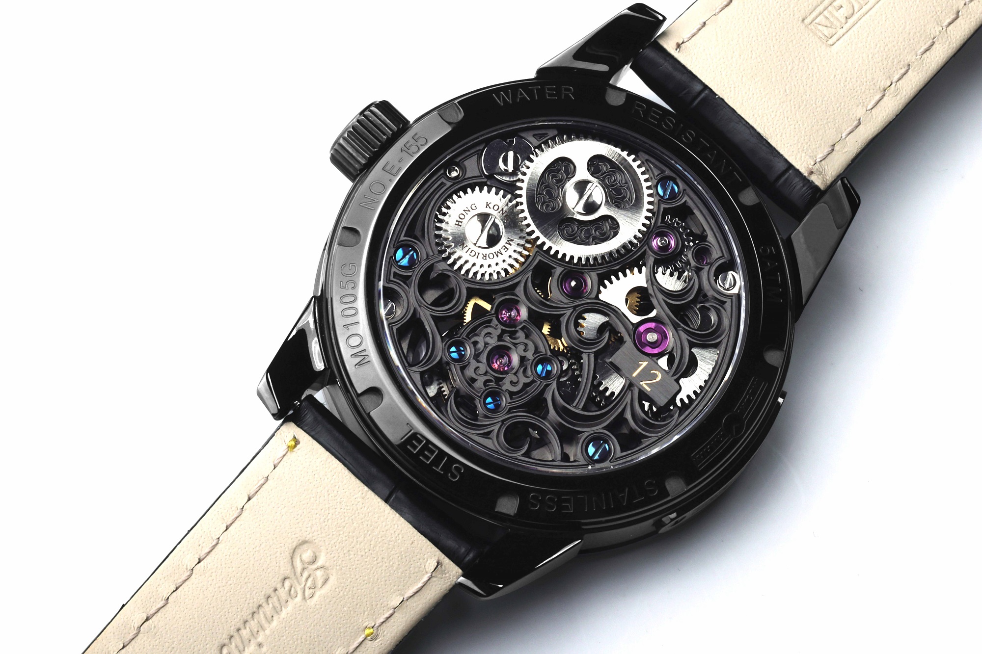 Nobody陀飛輪腕表全球限量50隻，限量編號(hào)鐫刻於機(jī)芯上。.jpg