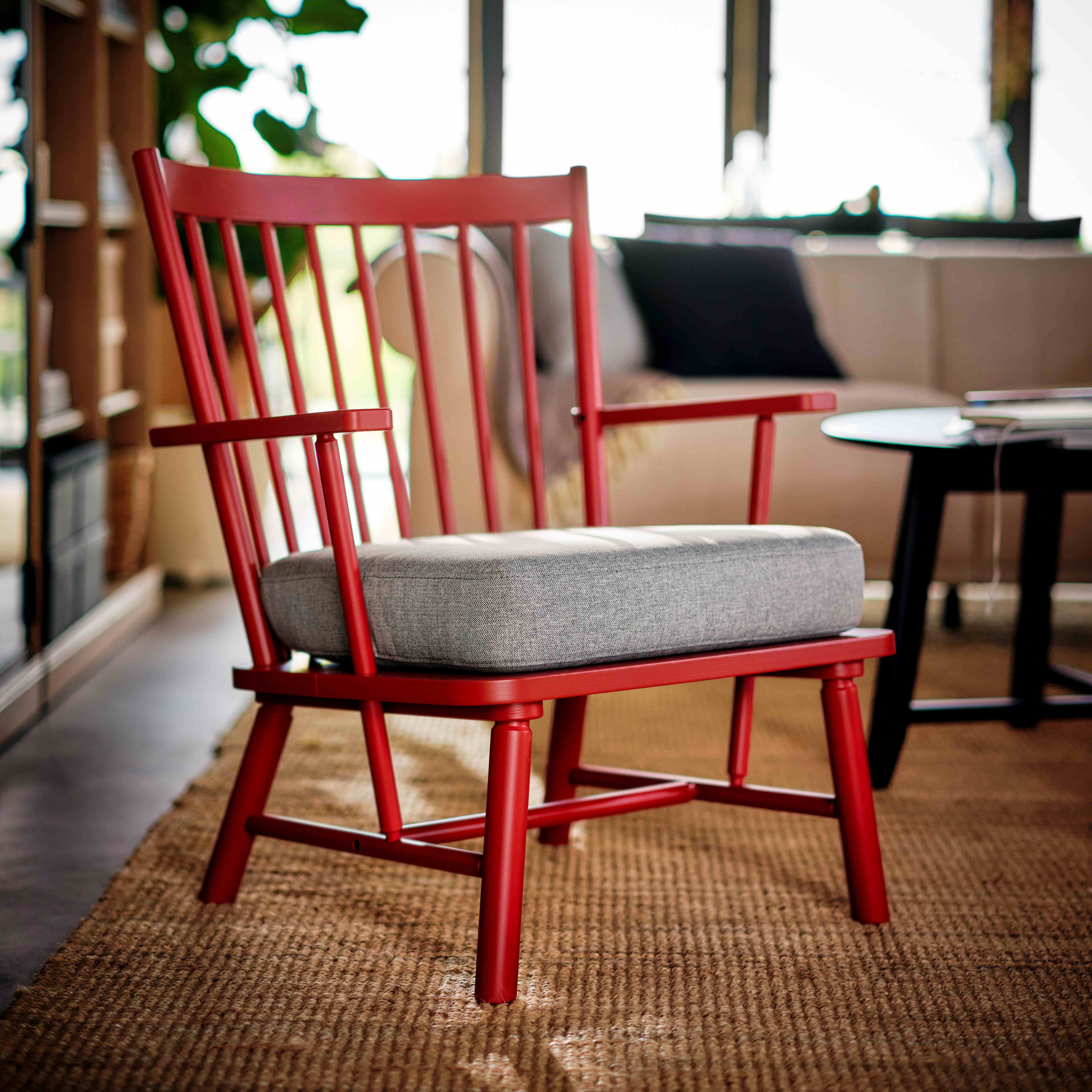 PERSBOL 扶手椅, 啡紅色_Tibbleby 米黃色_灰色 HKD_MOP $1,799.jpg