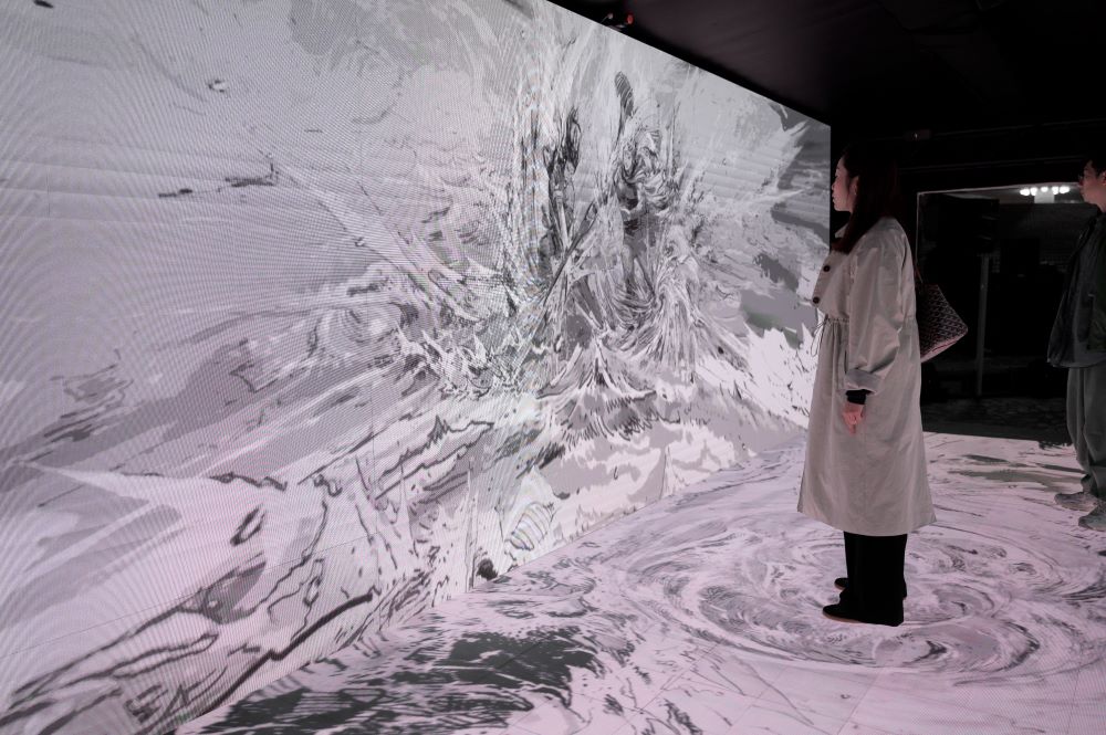 LED 3D立體影像互動體驗(yàn)區(qū) - 馬榮成先生為是次盛事親繪全新場景《怒海》.jpg