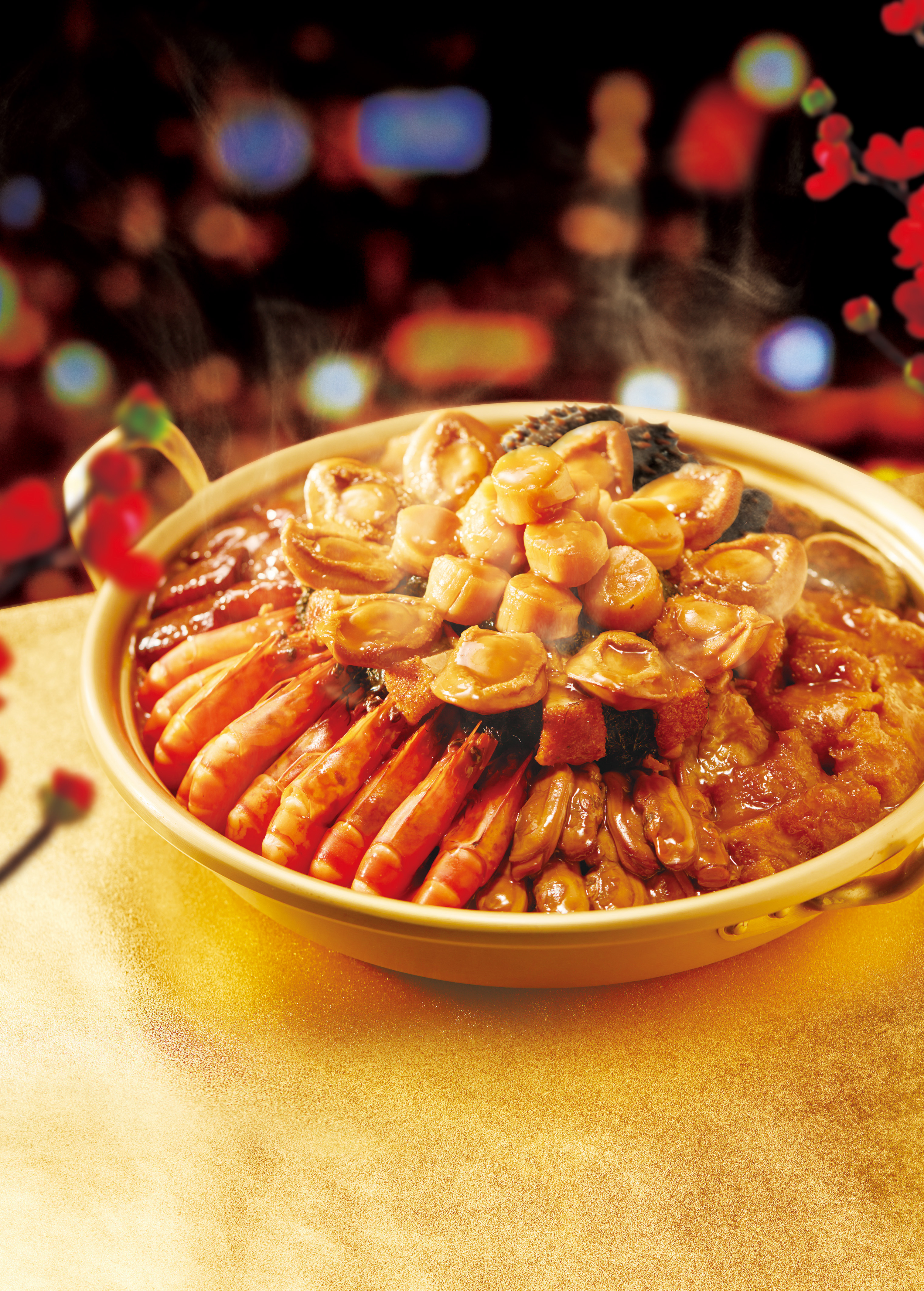 Pot of Goodies(Abalone and Prawn) 盆滿缽滿鮑魚大蝦盆菜.jpg