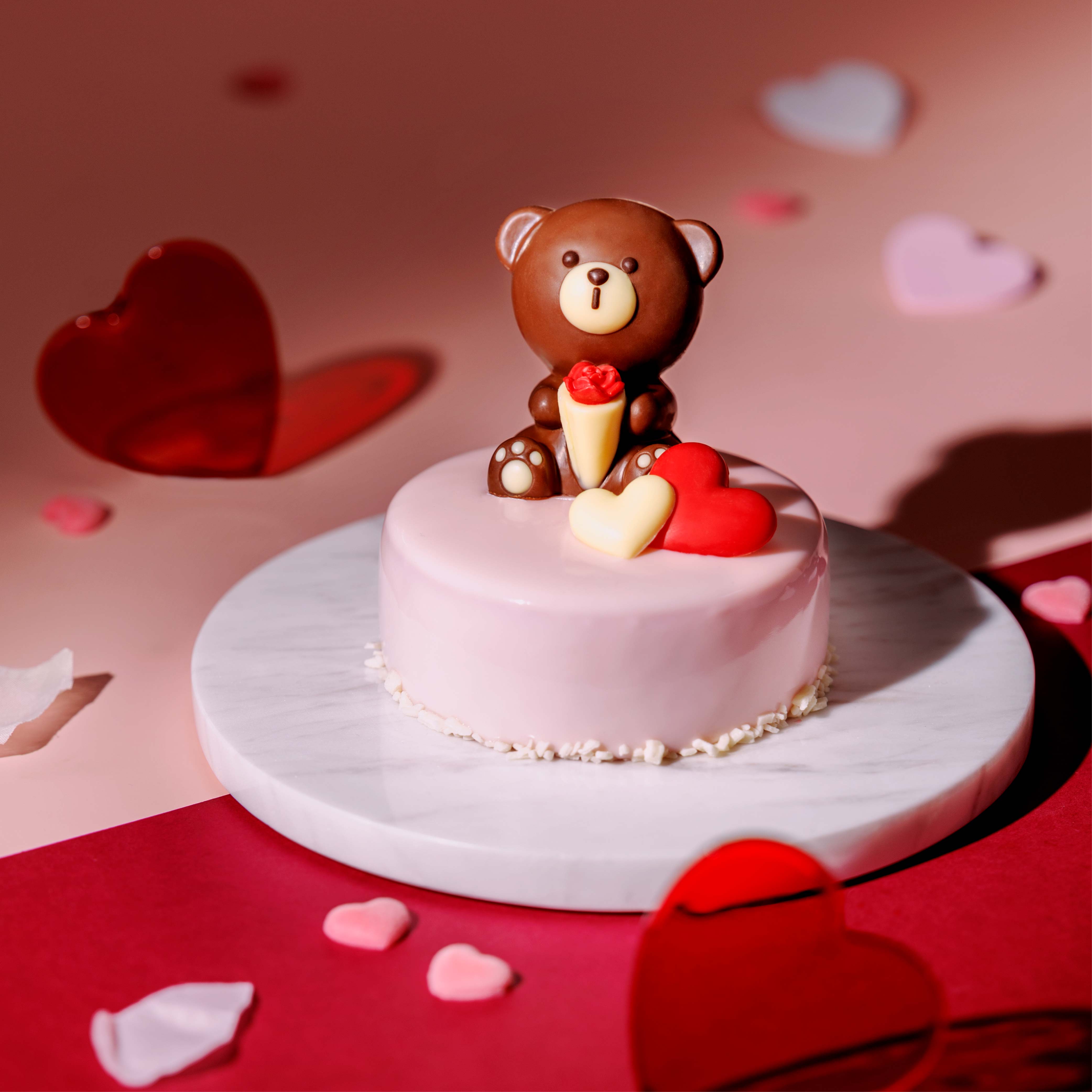 2025 Vday_心動小熊 朱古力熱情果慕絲蛋糕 Cuddly Teddy Chocolate Passion Fruit Mousse Cake.jpg