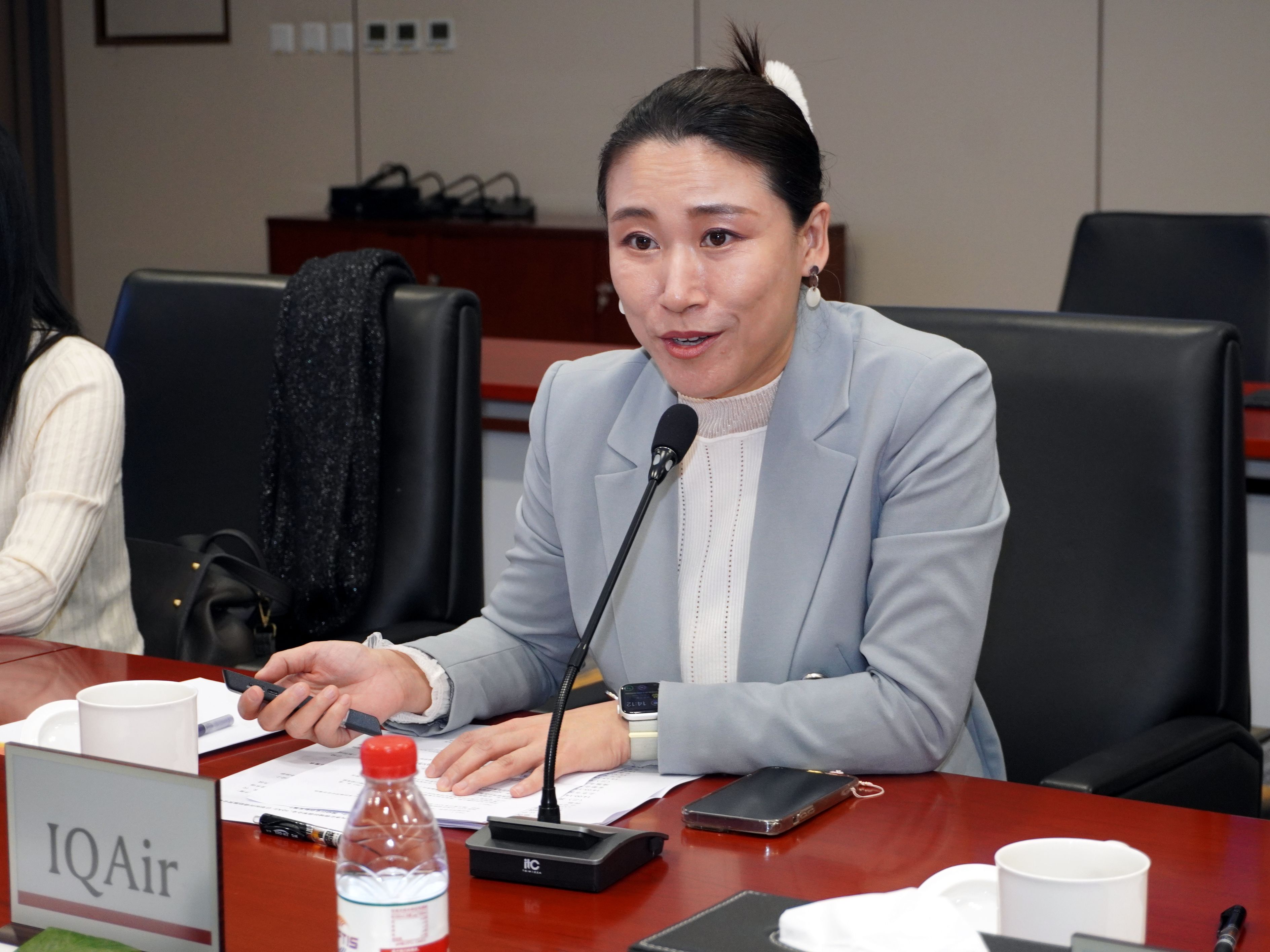 圖片4：艾可愛爾（IQAir）中國市場銷售副總裁韓晶晶發(fā)言.jpg