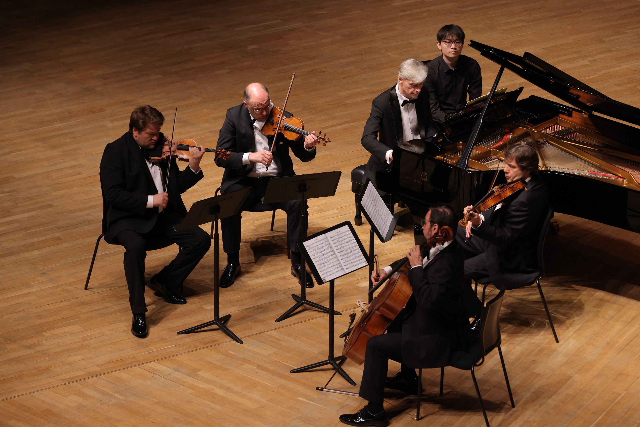 鮑羅丁四重奏音樂會完滿舉行。.JPG