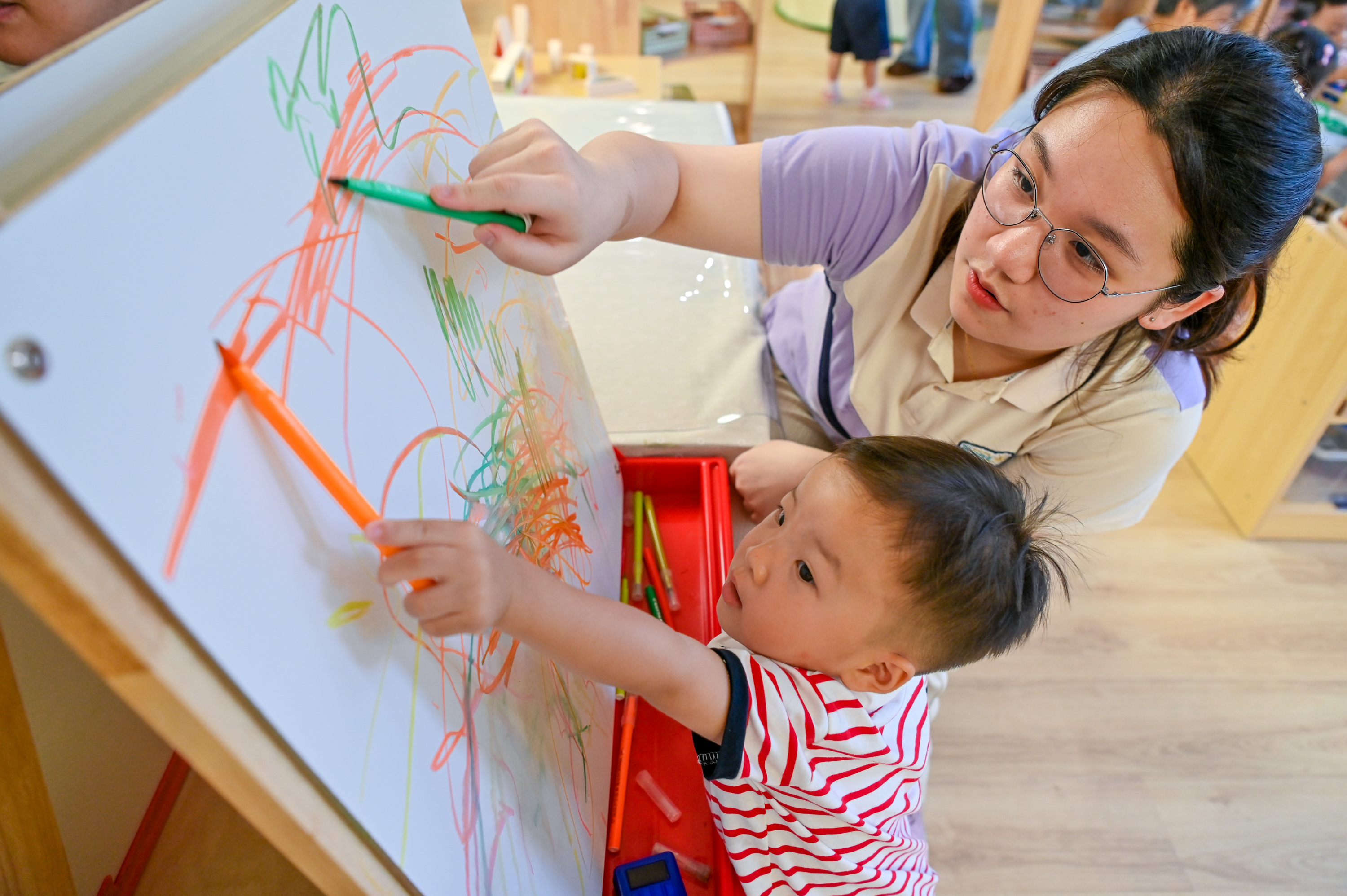 （社會(huì)）（4）江蘇南京：產(chǎn)業(yè)園嵌入托育園 為“職場父母”解憂-1-CO68b16c0b90ee943020c3e167.jpg