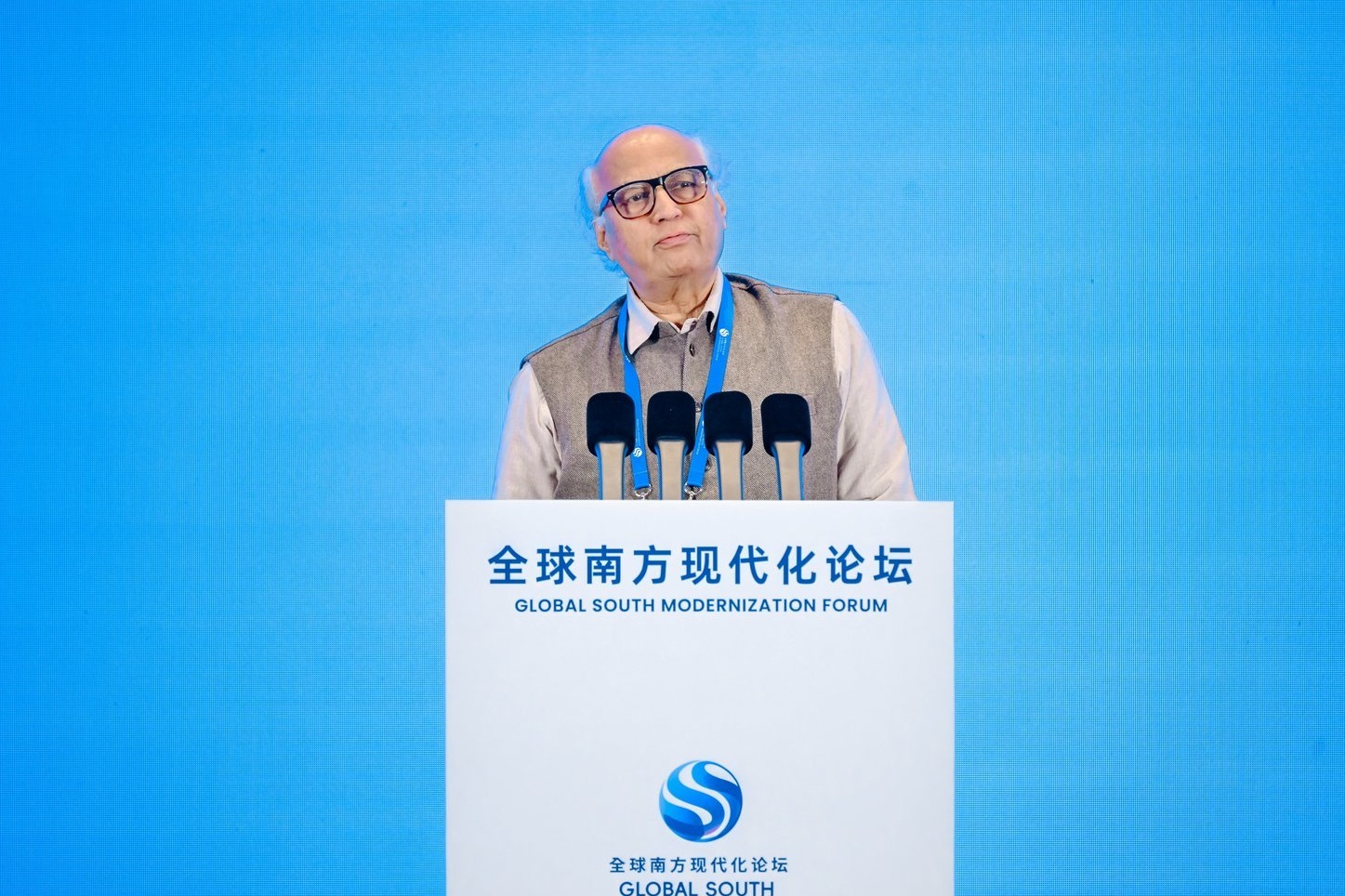 圖片3：印度新南亞論壇創(chuàng)始人、主席 蘇廷德拉·庫(kù)爾卡尼發(fā)言.jpg